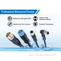 M23 wasserdichtes Stecker Stromverbindungsanschluss